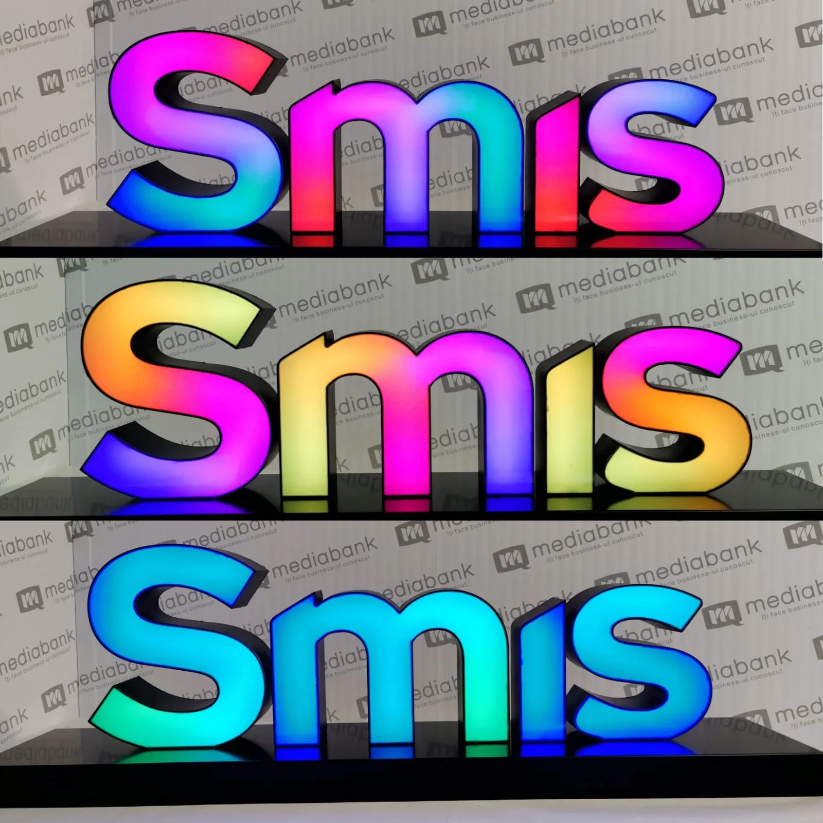 oiect unic- Llitere volumetrice RGB.